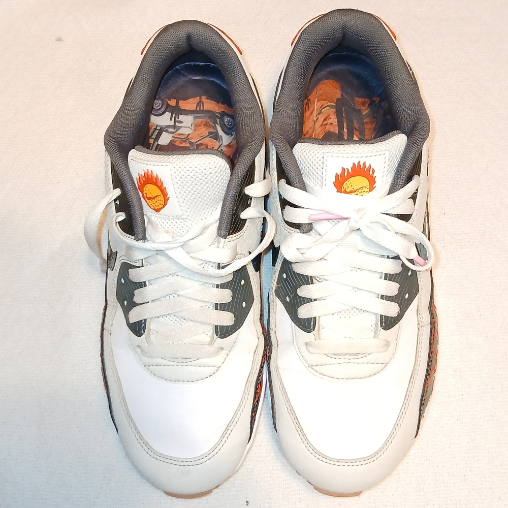 Sz.8.5 Mens Nike Air Max 90 Golf NRG Desert Camo Sneakers - Picture 2 of 9